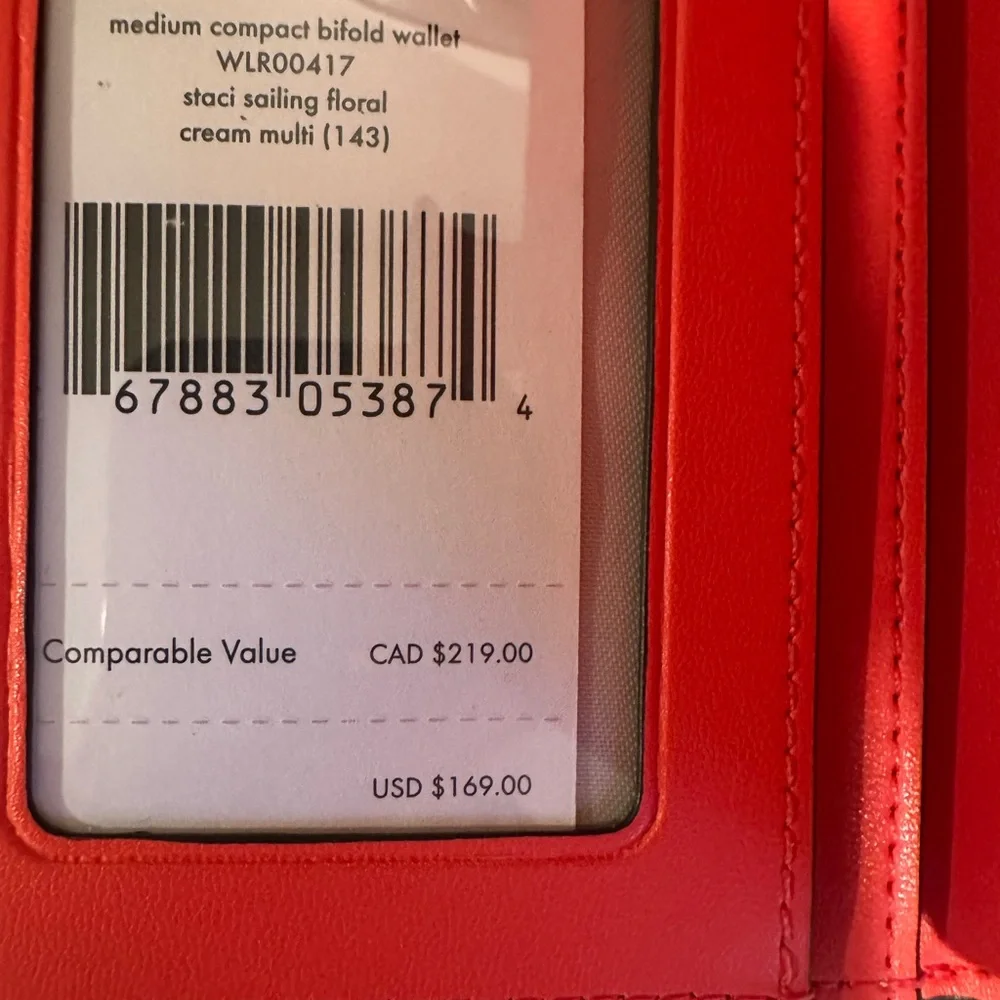 NWT Kate Spade Medium Satchel Staci & Contrasting Matching Compact Bifold Wallet